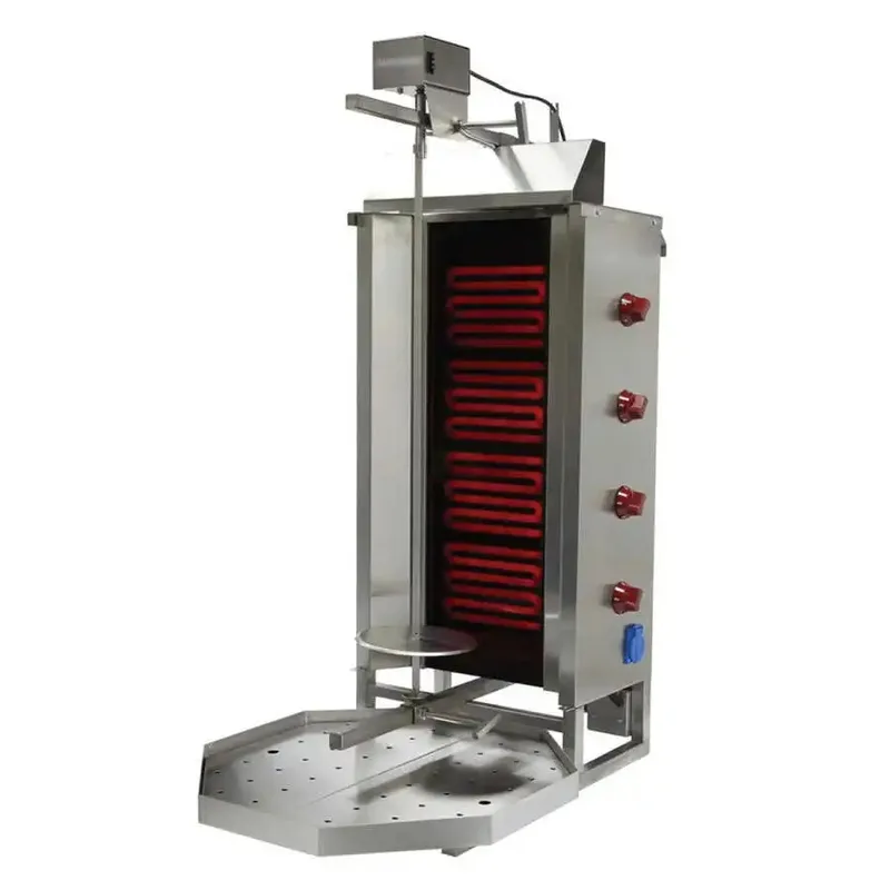 Öztiryakiler 4E Model Döner Ocağı Elektrikli Üstten Motorlu Sekizgen