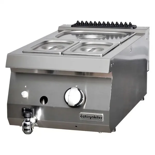 Öztiryakiler 700 Seri Set Üstü Bain Marie Gazlı 40*70*30-Gn Kaplar Hariç