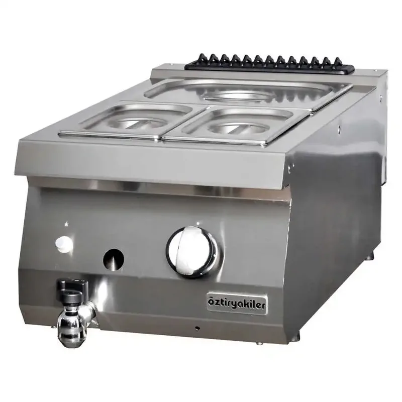 Öztiryakiler 700 Seri Set Üstü Bain Marie Gazlı 40*70*30-Gn Kaplar Hariç