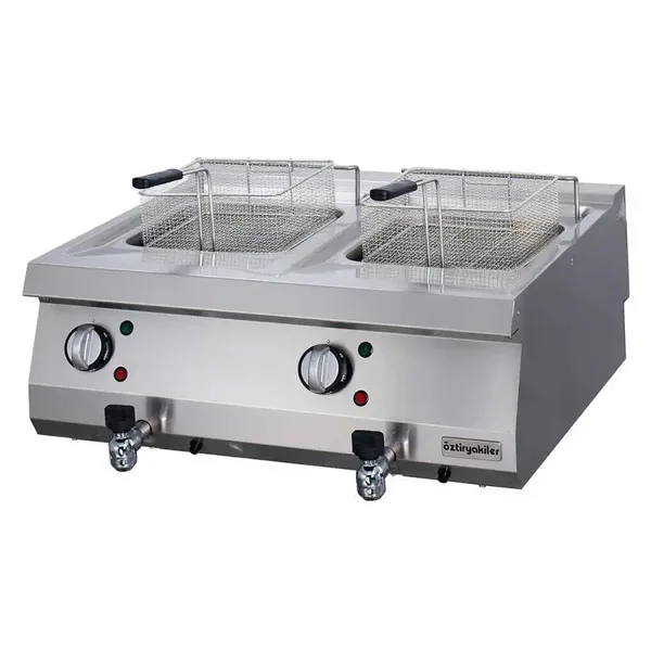 Öztiryakiler 700 Seri Set Üstü Fritöz Elektrikli 80*70*30