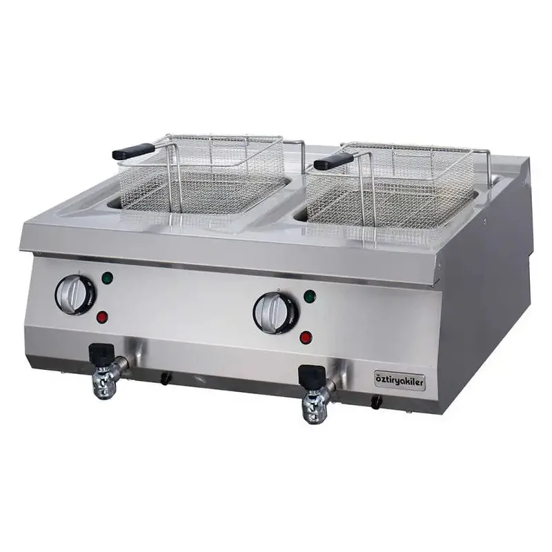 Öztiryakiler 700 Seri Set Üstü Fritöz Elektrikli 80*70*30