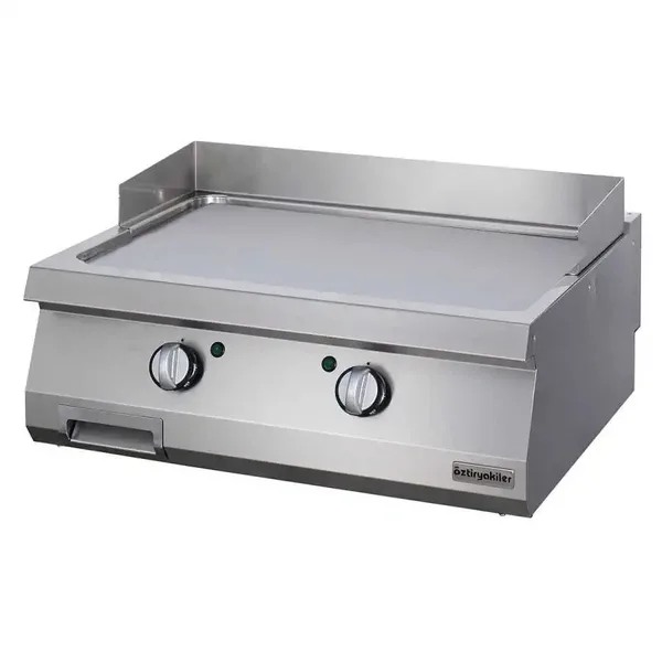 Öztiryakiler 700 Seri Set Üstü Grill Plate Düz Elektrikli 80*70*30