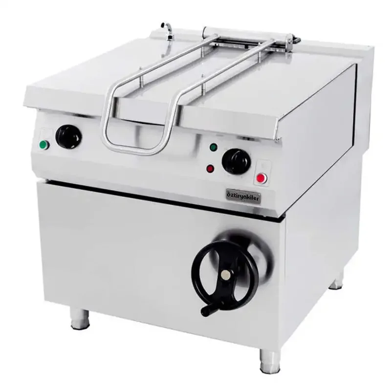 Öztiryakiler 900 Seri Devrilir Tava Gazlı 100 LT. 100*90*85-Elektronik Ateşleme