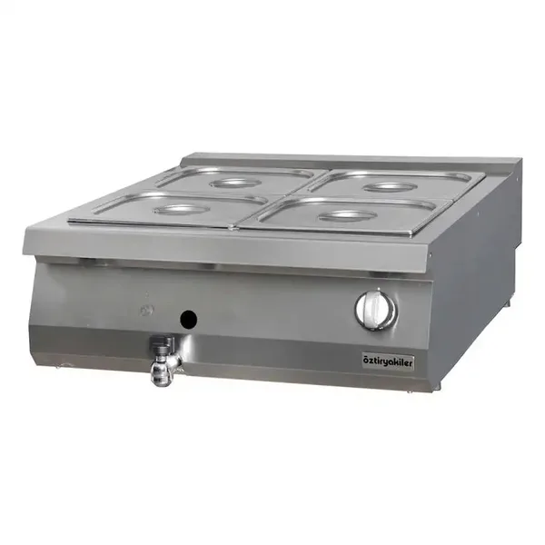 Öztiryakiler 900 Seri Set Üstü Bain Marie Gazlı 80*90*30-GN Kaplar Hariç