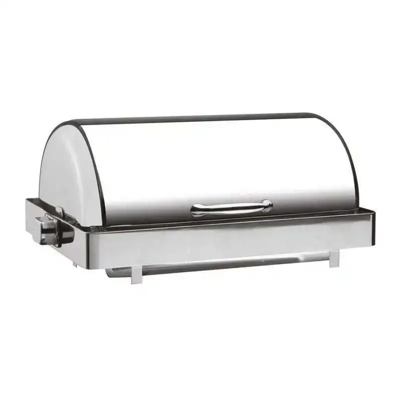 Öztiryakiler Chafing Dish 1/1 Set Üstü Gömme 180 Açılır Kapaklı Elektrikli