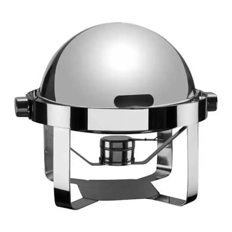 Öztiryakiler Düz Ayaklı Kızaklı Chafing Dish Küresel Kapak