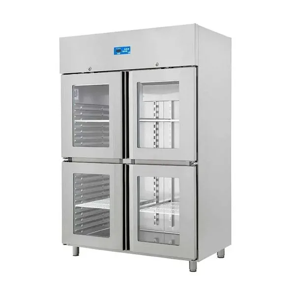 Öztiryakiler GN 1200 NMV 4 Cam Yarım Kapılı Buzdolabı, 1200 Lt