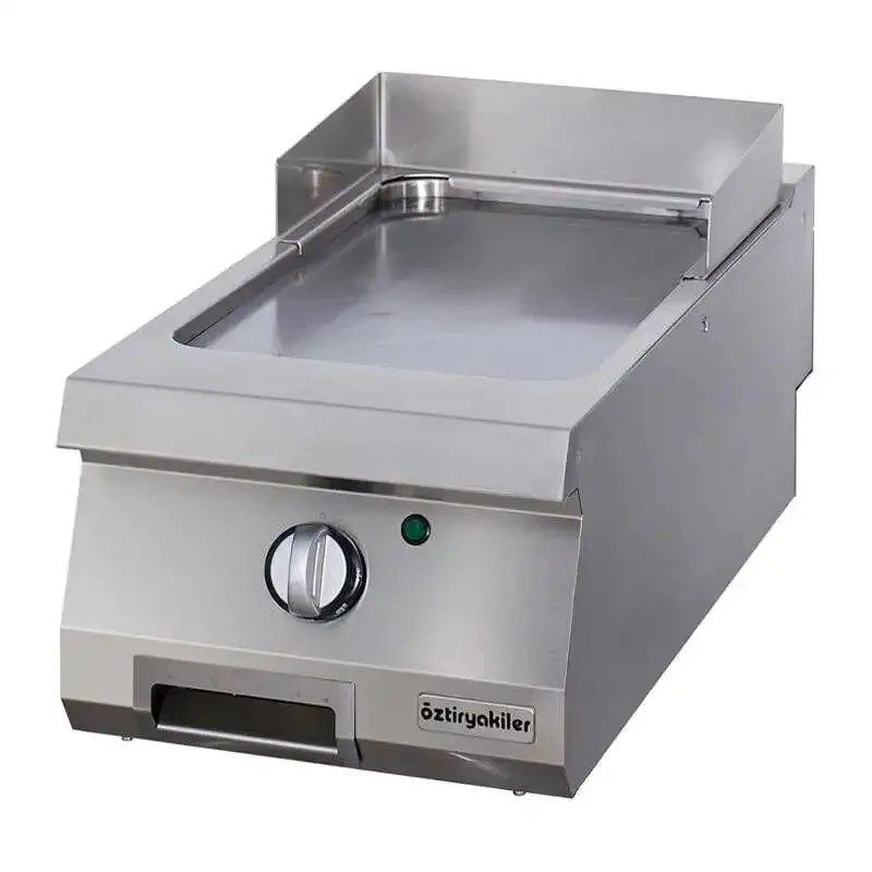 Öztiryakiler OGE 4070 C Grill Plate Düz Elektrikli 40x70 cm Sert Krom Kaplı