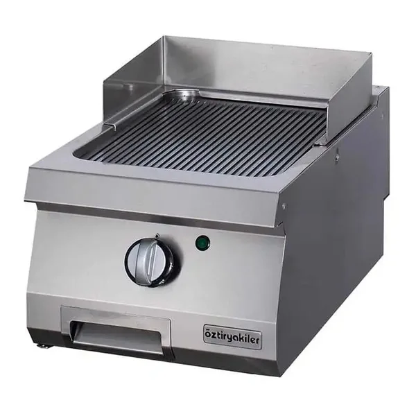 Öztiryakiler OGE 4070 N C Grill Plate Oluklu Elektirikli 40x70 cm Sert Krom Kaplı