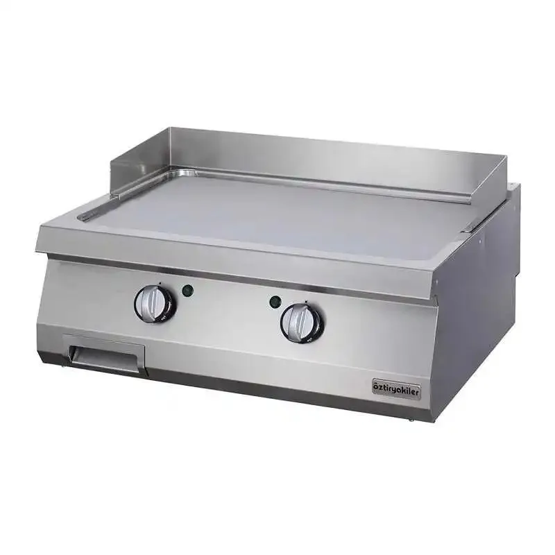 Öztiryakiler OGE 8070 C Grill Plate Düz Elektrikli 80x70 cm Sert Krom Kaplı