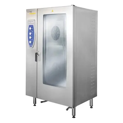 Öztiryakiler OKFE 202 Fırın Konveksiyonlu Kızaklı Kit Arabalı 20 Adet GN 2/1 Tepsi Kapasiteli Elektrikli