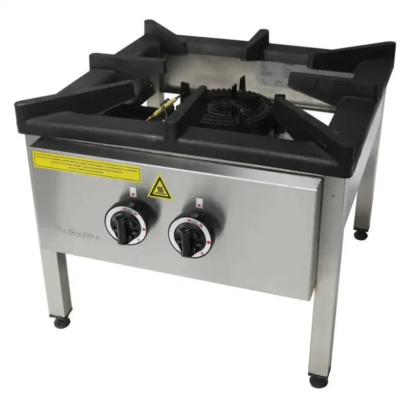 Öztiryakiler Yer Ocağı Gazlı Çift Yanışlı 10 kW 50x50 cm