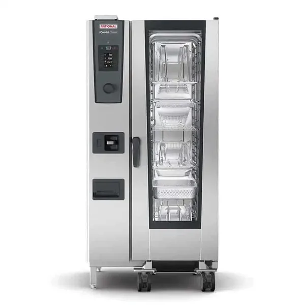 Rational iCombi Classic Buhar Konveksiyonlu Fırın 20x1/1 GN Kapasiteli Gazlı