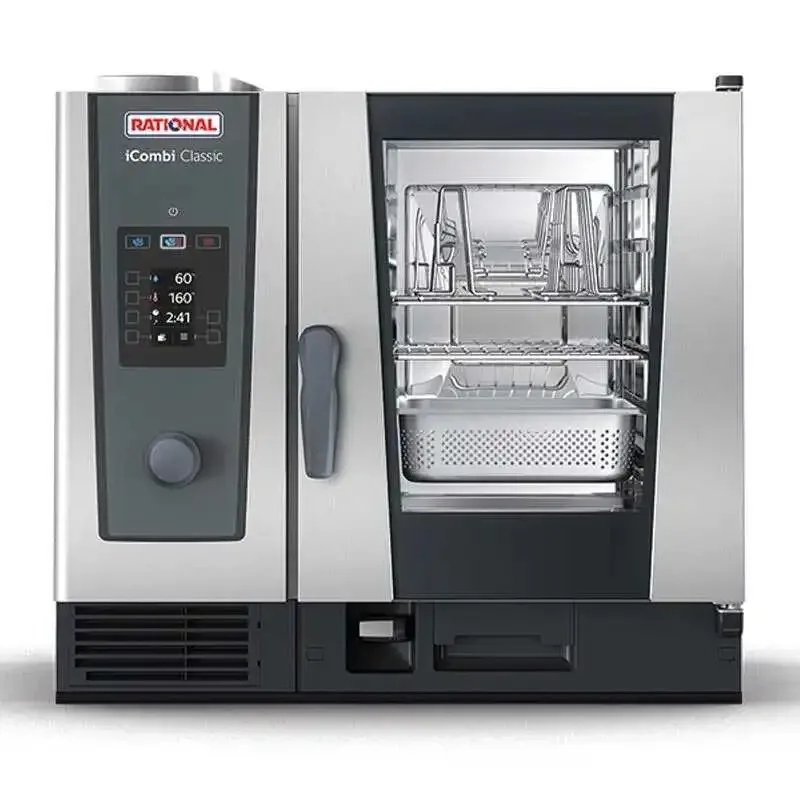 Rational iCombi Classic Buhar Konveksiyonlu Fırın 6x1/1 GN Kapasiteli Elektrikli