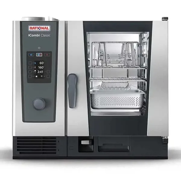Rational iCombi Classic Buhar Konveksiyonlu Fırın 6x1/1 GN Kapasiteli Gazlı