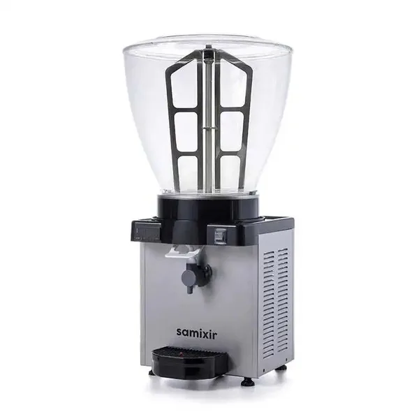 Samixir KAM40 Panaromik Dijital Köpüklü Ayran Dispenseri, 40 L, Inox