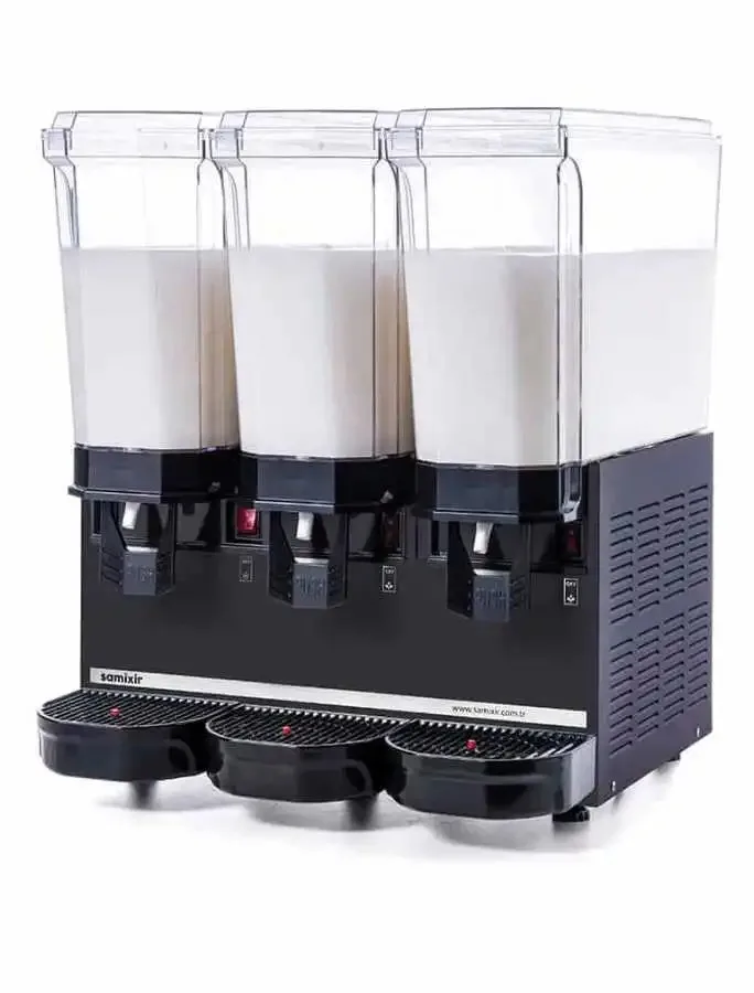 Samixir Klasik Triple 20+20+20 Lt Karıştırıcılı Soğuk İçecek Dispenseri