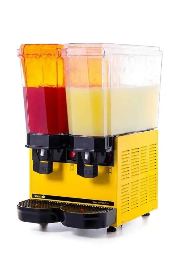Samixir Klasik Twin 20+20 Lt Fıskiyeli Soğuk İçecek Dispenseri