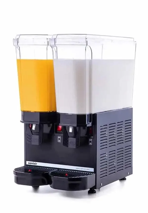 Samixir Klasik Twin 20+20 Lt Karıştırıcılı Soğuk İçecek Dispenseri