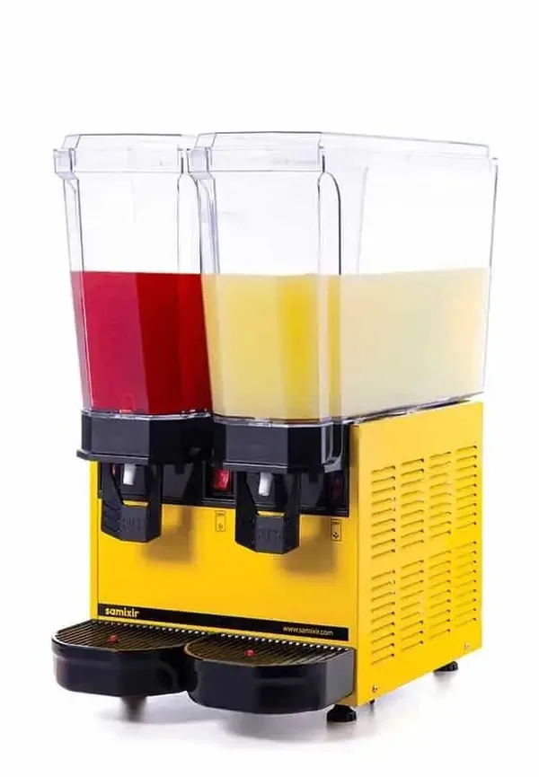 Samixir Klasik Twin 20+20 Lt Karıştırıcılı Soğuk İçecek Dispenseri