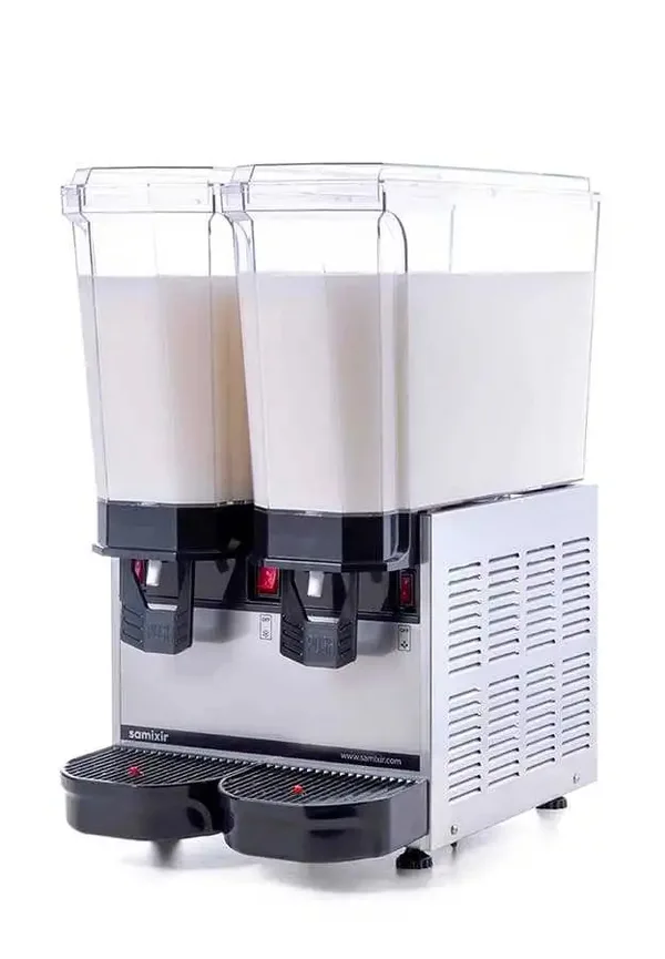 Samixir Klasik Twin 20+20 Lt Karıştırıcılı Soğuk İçecek Dispenseri