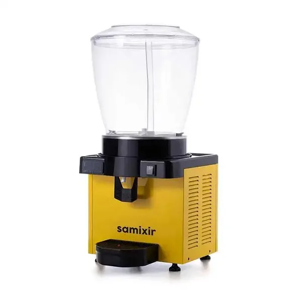 Samixir S22 Panaromik Dijital Soğuk İçecek Dispenseri 22 L Sarı