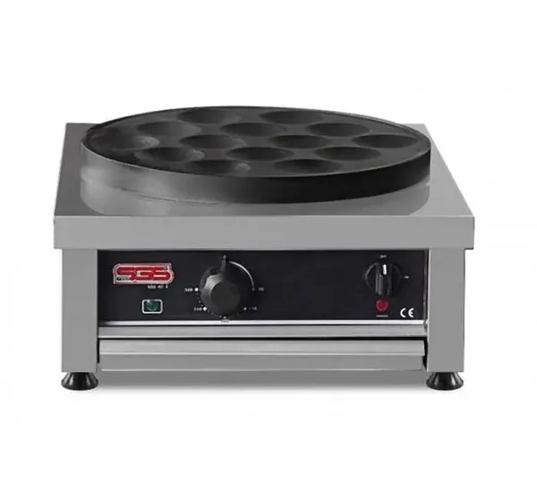 SGS Pancake Makinesi, Tekli, 3000 W, PC-40E