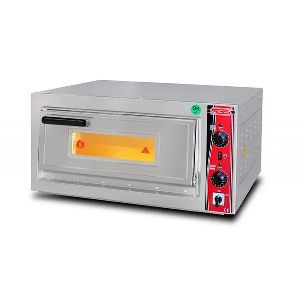 SGS PO / 6868 E Pizza Fırını Elektrikli 4 Pizza Ø