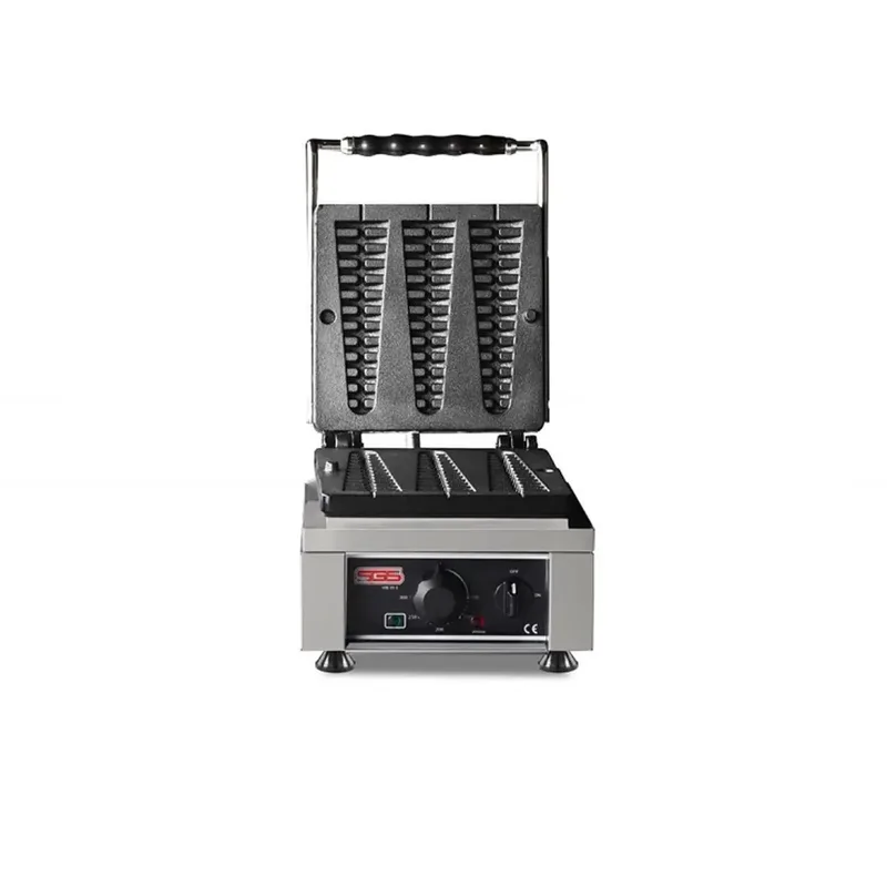 SGS WF 25 E Çubuk Waffle Makinesi 21 cm