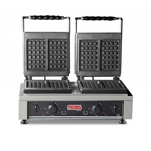 SGS WK 25 DE İkili Kare Waffle Makinesi