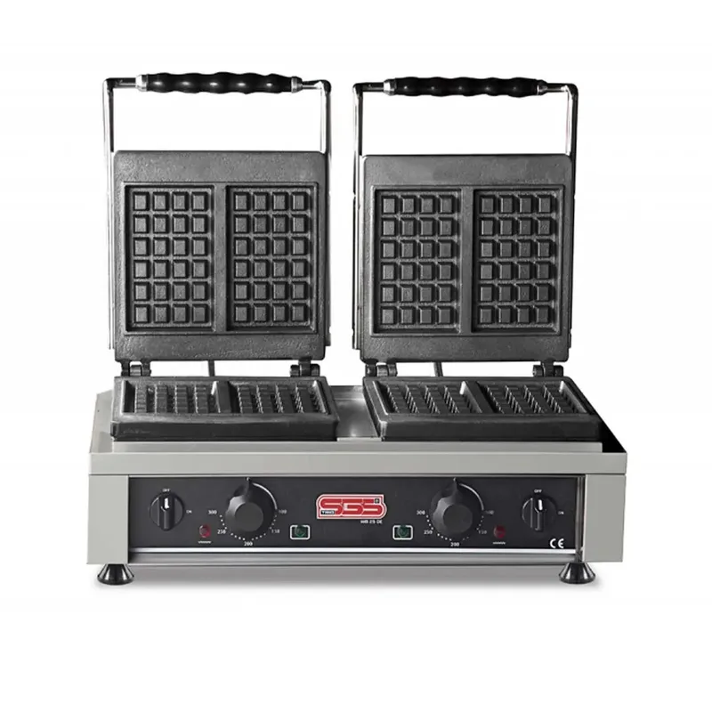 SGS WK 25 DE İkili Kare Waffle Makinesi