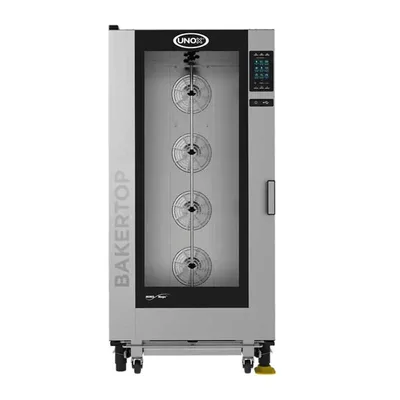 Unox Bakertop Plus Combi Fırın 60x40 cm 16 Tepsi Kapasiteli Gazlı