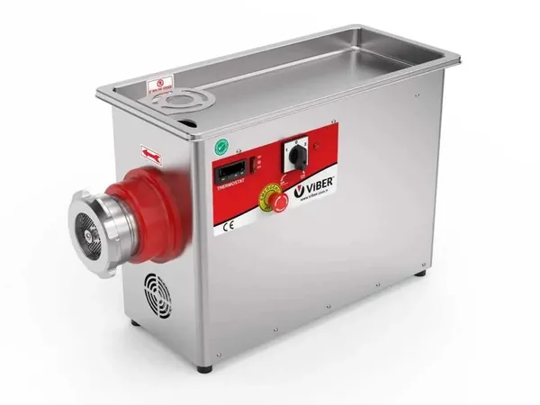 Viber VHE.SEKK.22M-S NO:22 Kıyma Makinesi Soğutmalı Komple Paslanmaz 450 Kg/Saat Monofaze 220 V