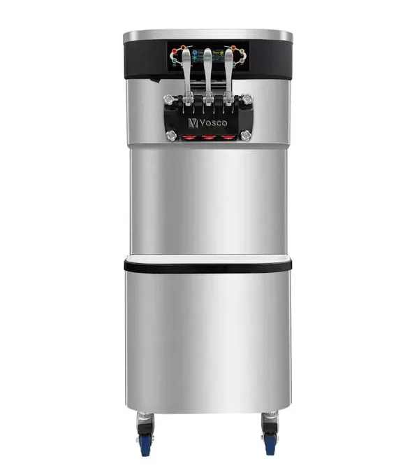 Vosco VBT-32F PRO 3 Kollu Soft Dondurma Makinesi 32 Lt