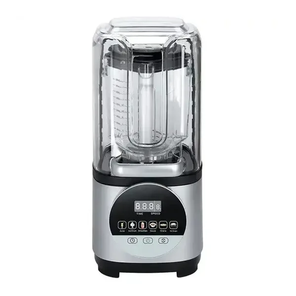 Vosco VHS-211E Pro Silent Gürültü Önleyici Kapaklı Dijital Bar Blender, 2 Lt, 2000 W, Gri