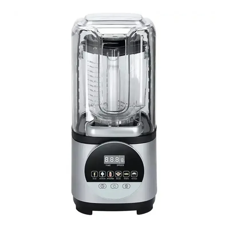 Vosco VHS-211E Pro Silent Gürültü Önleyici Kapaklı Dijital Bar Blender, 2 Lt, 2000 W, Gri