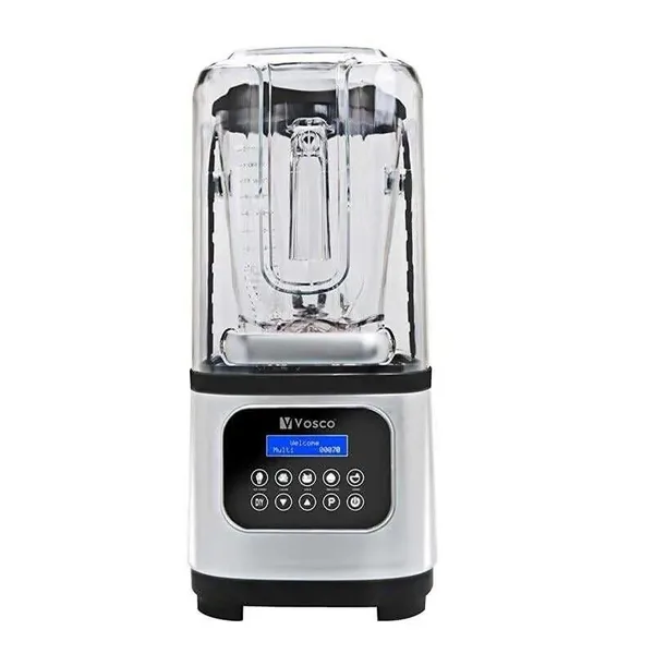 Vosco VHS-212C PRO Gürültü Önleyici Kapaklı Dijital Bar Blender 2 Lt  2000 W Gri