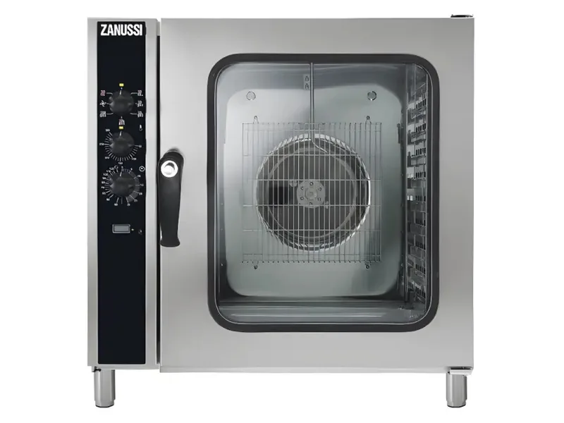 Zanussi, GN 1/1 Elektrikli, 10 Tepsili Konveksiyonel Fırın, 240206