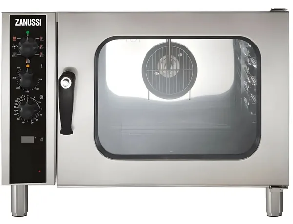 Zanussi, GN 1/1 Elektrikli, 6 Tepsili Konveksiyonel Fırın, 240205