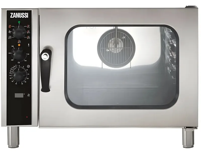 Zanussi, GN 1/1 Elektrikli, 6 Tepsili Konveksiyonel Fırın, 240205