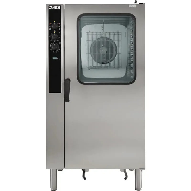 Zanussi, GN 2/1 Gazlı, 20 Tepsili Konveksiyonel Fırın, 240204