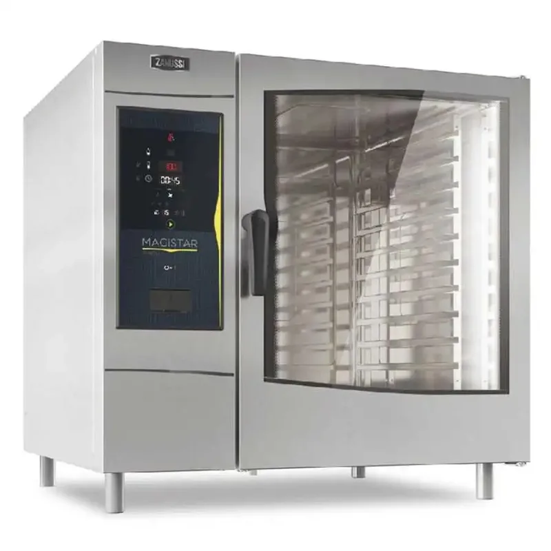 Zanussi Kombi Fırın Doğalgazlı 10 GN 2/1 Kapasiteli Dijital 218783