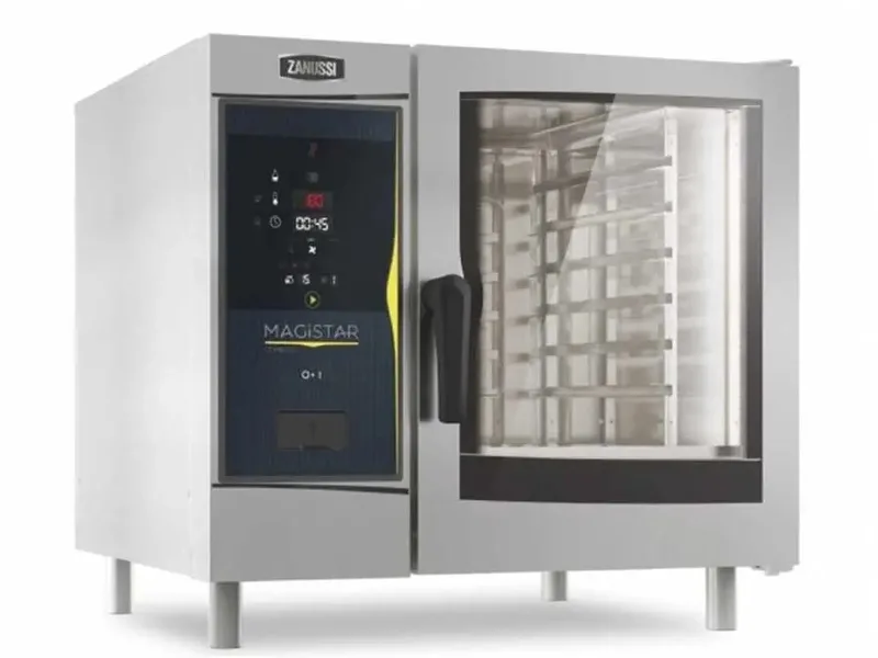 Zanussi Kombi Fırın Doğalgazlı 6 GN 1/1 Kapasiteli Dijital