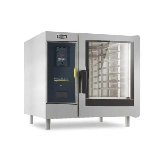Zanussi Magistar TI Boylersiz, GN 1/1 Elektrikli, 6 Tepsili Dijital Konveksiyonel Fırın, 218680