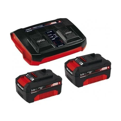Einhell 2 x 3A & Twincharger Akü ve Şarj Cihazı