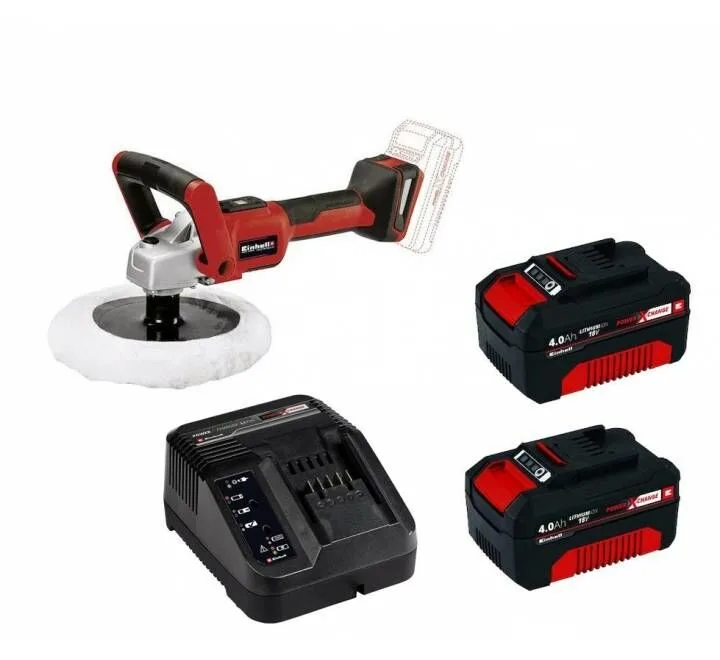 Einhell CE-CP 18/180 Li Akülü Polisaj Makinası 4 Ah Çift Akü