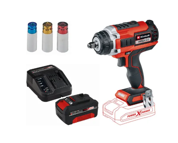 Einhell IMPAXXO Akülü Kömürsüz 18V 4 Ah Akülü Somun Sıkma