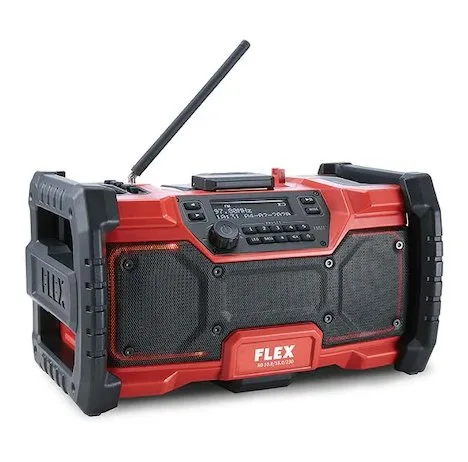 FLEX Şantiye için dijital 10,8 / 18,0 V Kablosuz Radyo (Aküsüz)