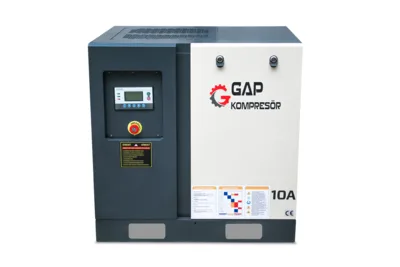 GPV 10A  500 lt 10 HP Vidalı Hava Kompresörü