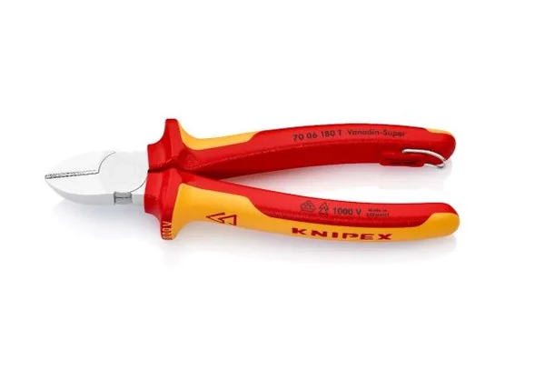 KNIPEX 7006180 T ASMA HALKALI YAN KESKİ (VDE)